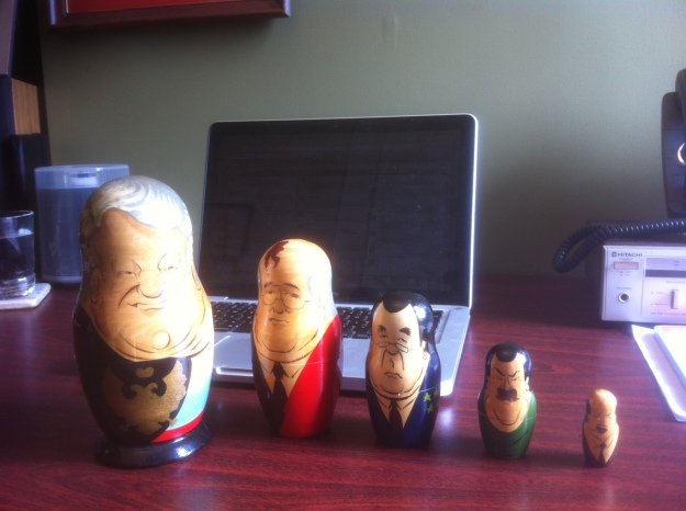 Russian Dolls To Illustrate David Ogilvy Quote On Hiring