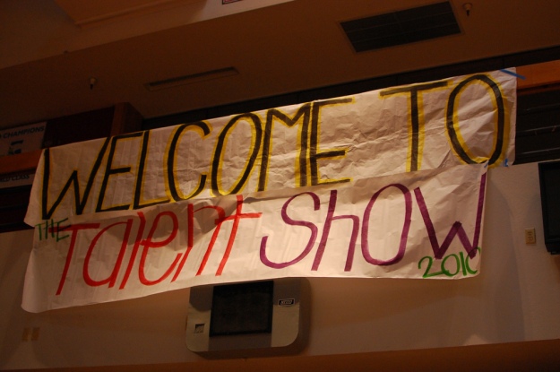 Talent show banner photo