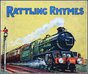 "Rattling Rhymes" book cover photo